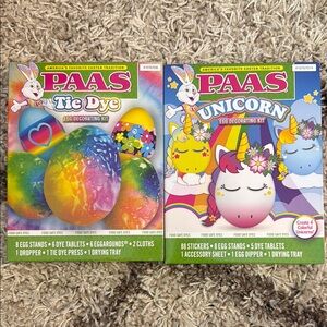 🌻 Bundle of 2 PAAS Egg Dying and Decorating Kits